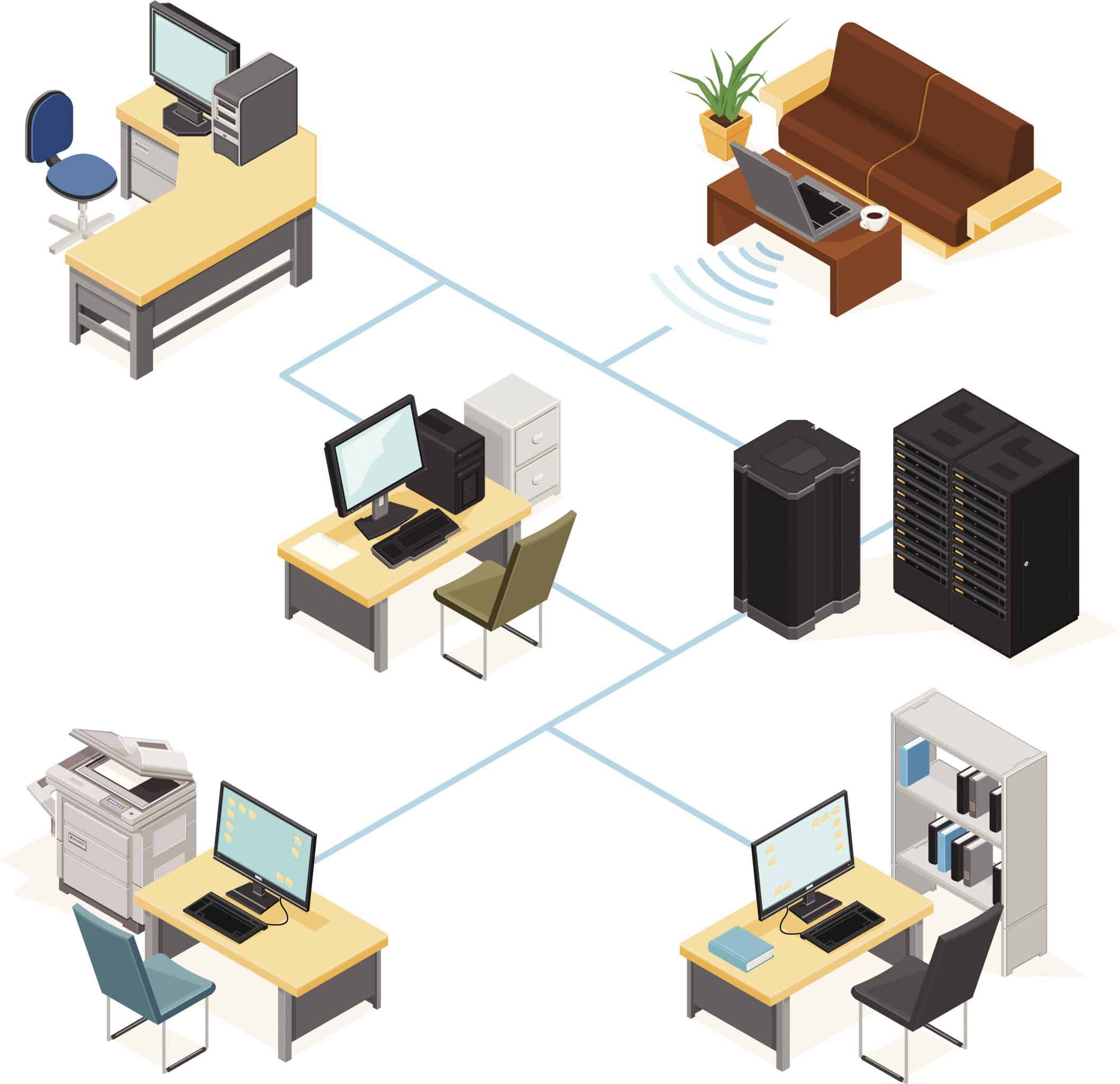 computer network data installations